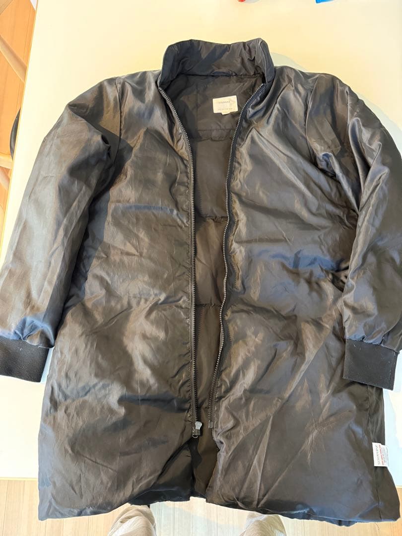 セラフィン　ママコート Lサイズ　黒　抱っこ紐対応マタニティダウンコート