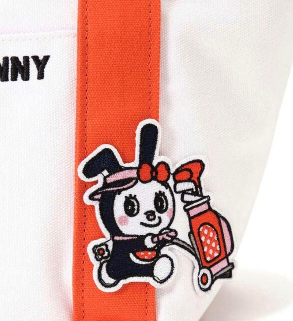 パーリーゲイツ　ジャックバニー　ドラミちゃん　ゴルフ　カートバッグ　レッド　赤