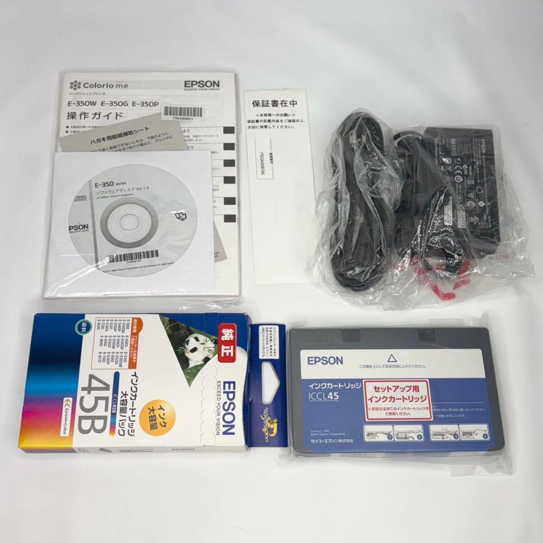 【新品】EPSON Colorio me コンパクトプリンター E-350P