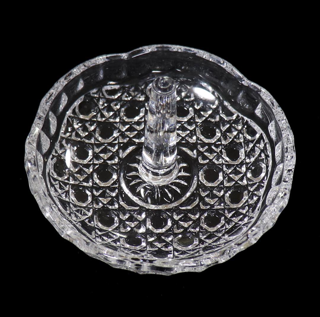 オールド・バカラ 激レア ディアマン・ピエーリー 切子 リングホルダー小物入れ