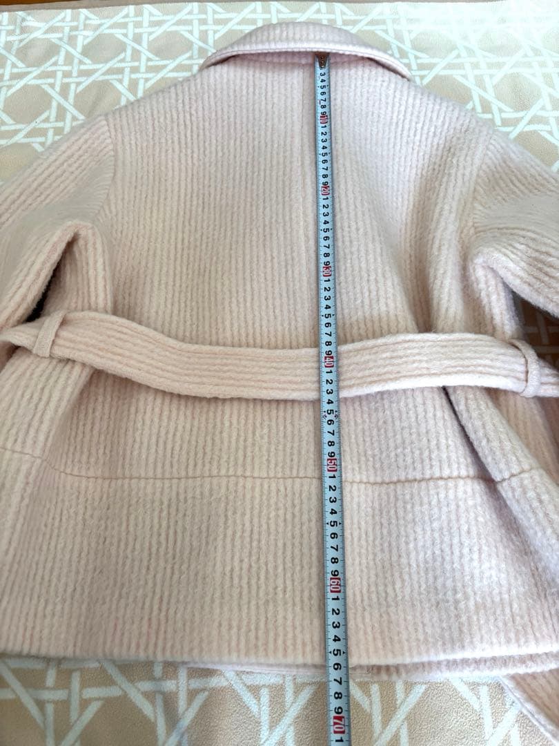 Herlipto Odette Wool-Blend Coat ピンク