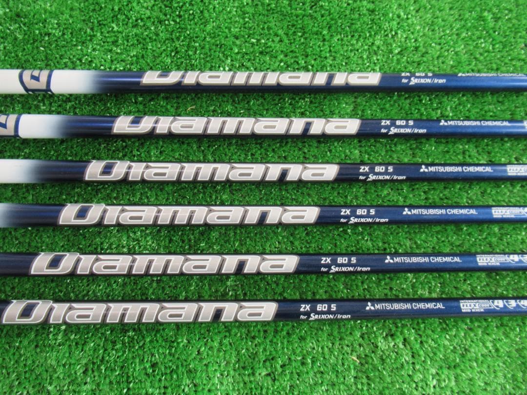 大幅値下げ　Srixon ZX5　5番～PW　6本　純正ディアマナ　60S