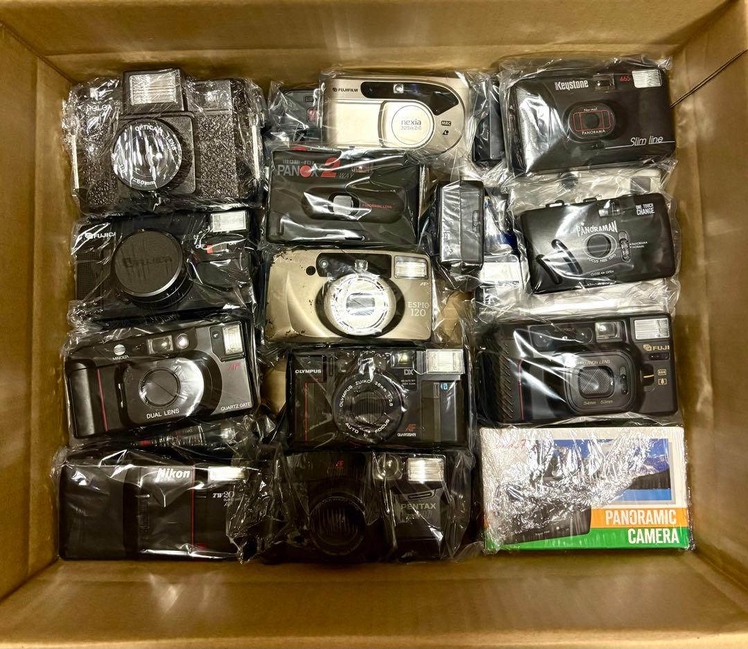 コンパクト135mmフィルムカメラ35台まとめセット（ジャンク品）