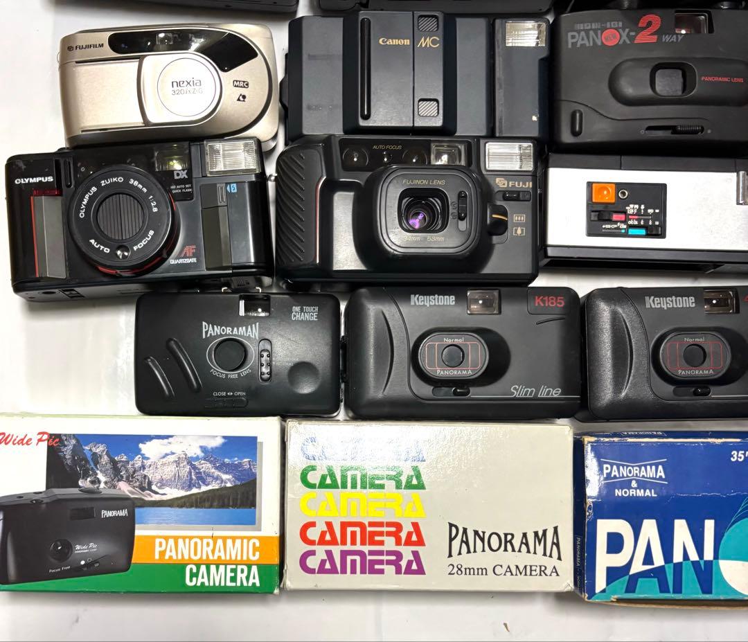 コンパクト135mmフィルムカメラ35台まとめセット（ジャンク品）