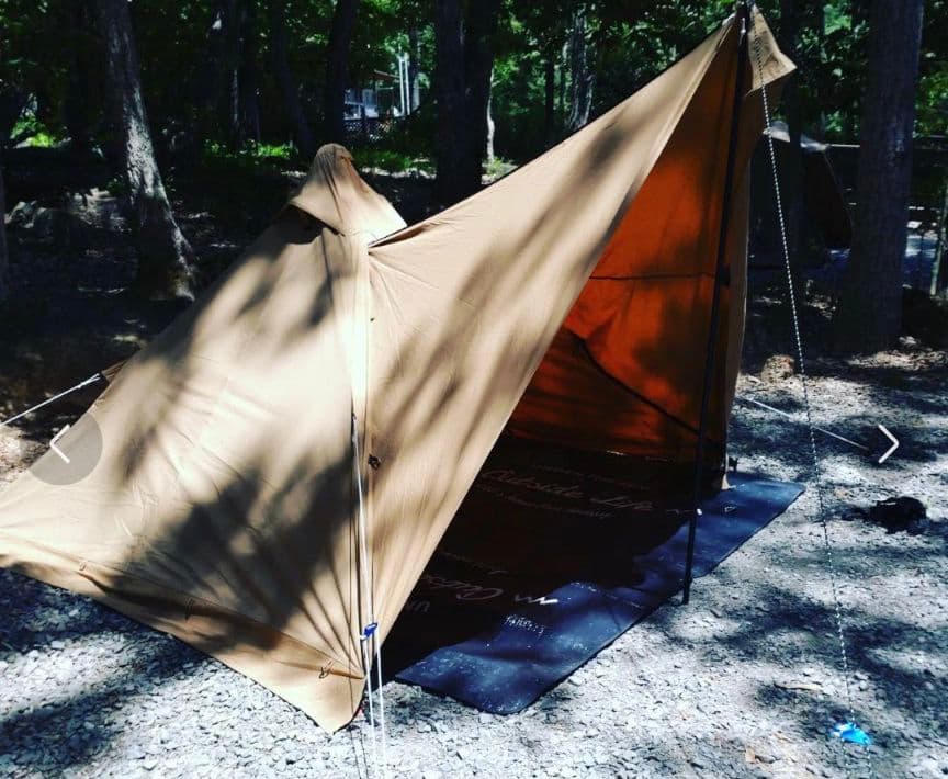 WAQ tc Alphaベージュ フロントオープン テント