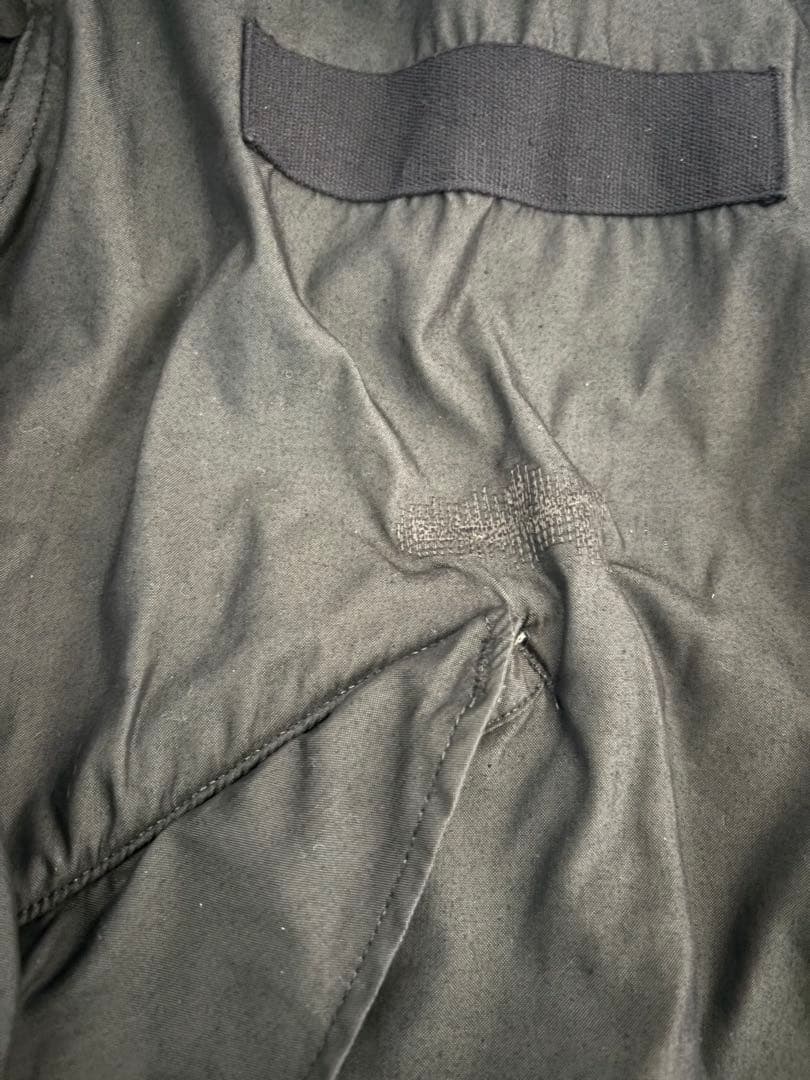 80s U.S.ARMY M-65 fishtail parka 黒染め M65