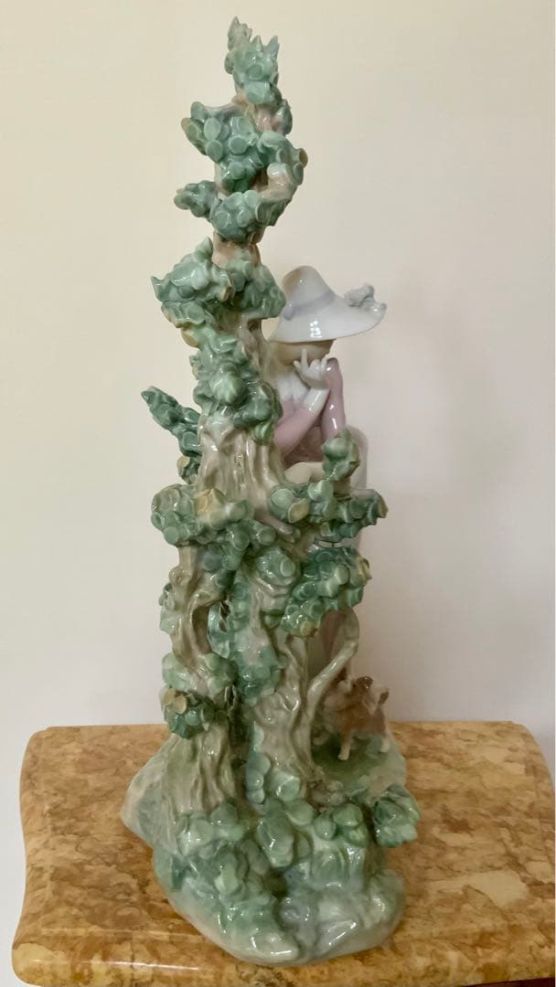 美品　ビンテージ　絶版　大型リヤドロ　LIADRO 『麗しのバレンシア』　犬