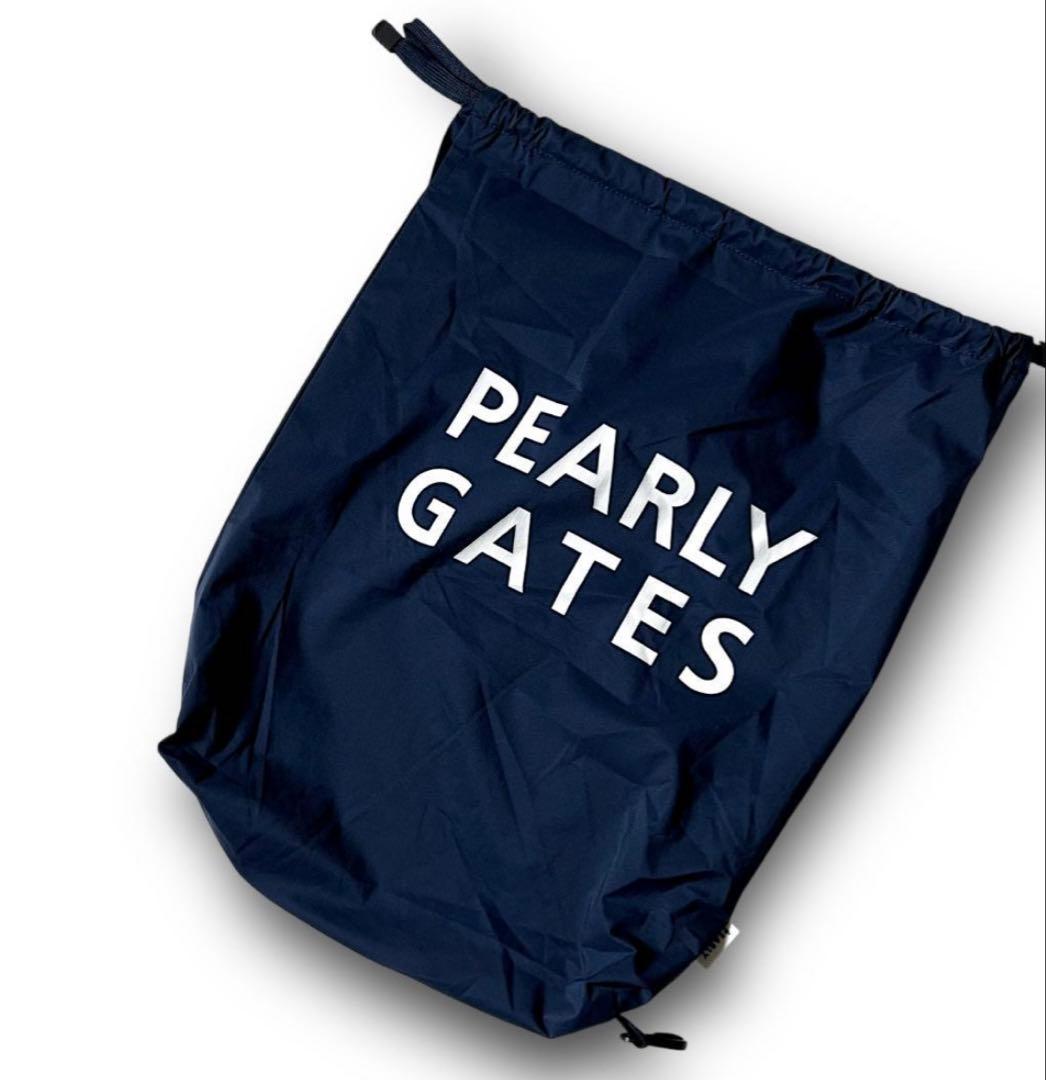 0 パーリーゲイツ AQUAX 撥水防水透湿 4way レインジャケット 紺