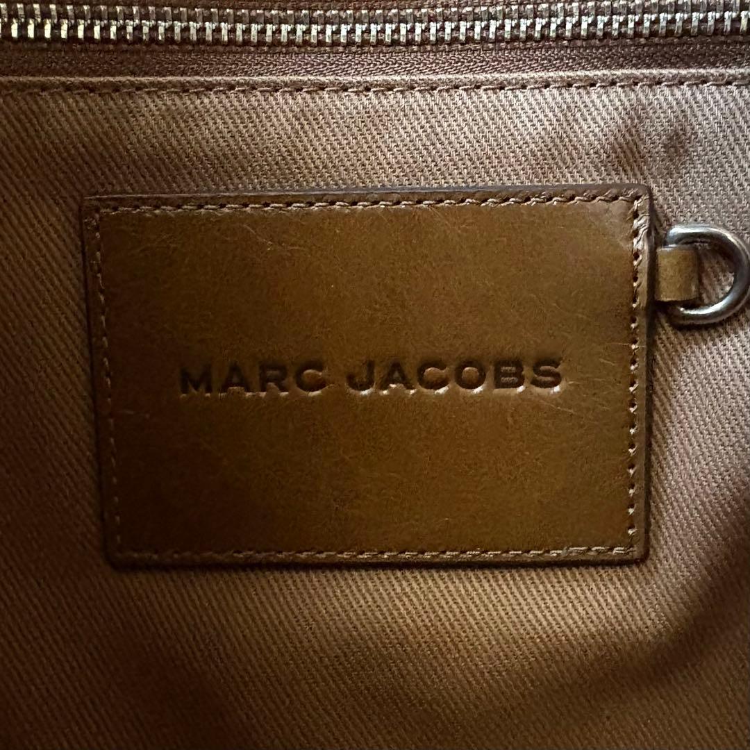 【未使用級】MARC JACOBS スエード パッチワーク SACK BAG