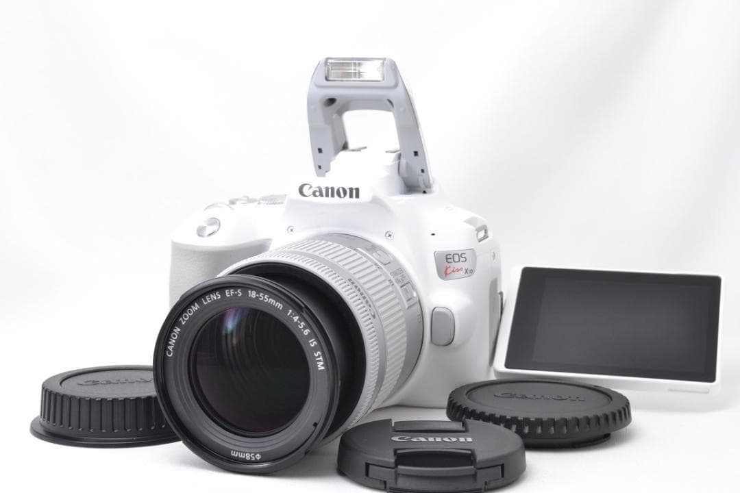 ■ 美品 ■ キャノン　Canon EOS Kiss X10 希少ホワイト