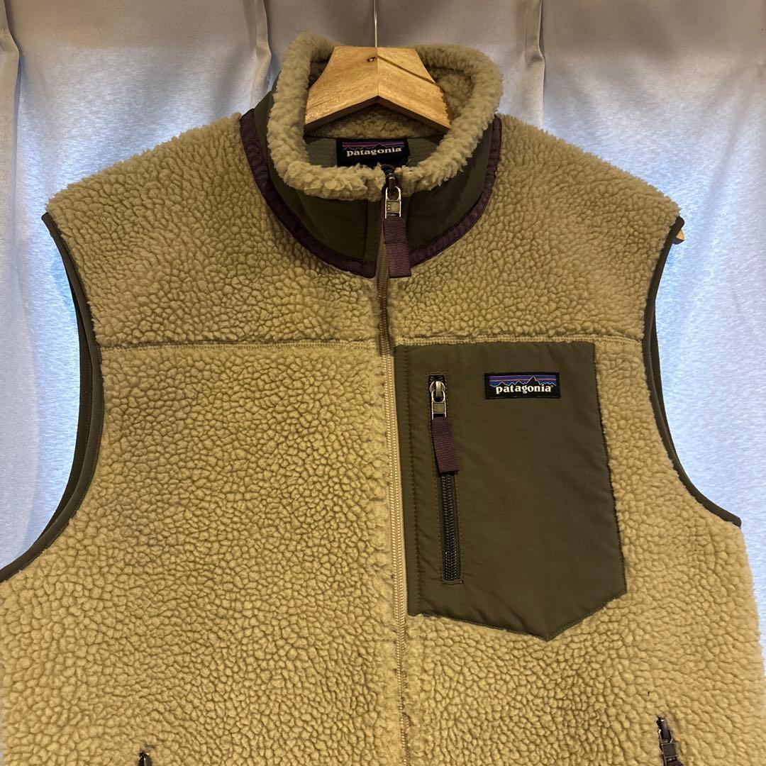 パタゴニア　レトロX ベスト　S ベージュ