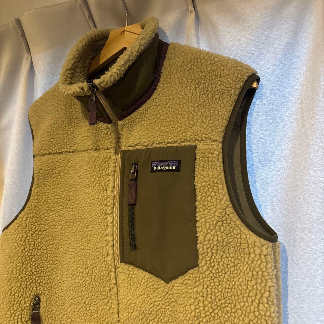 パタゴニア　レトロX ベスト　S ベージュ