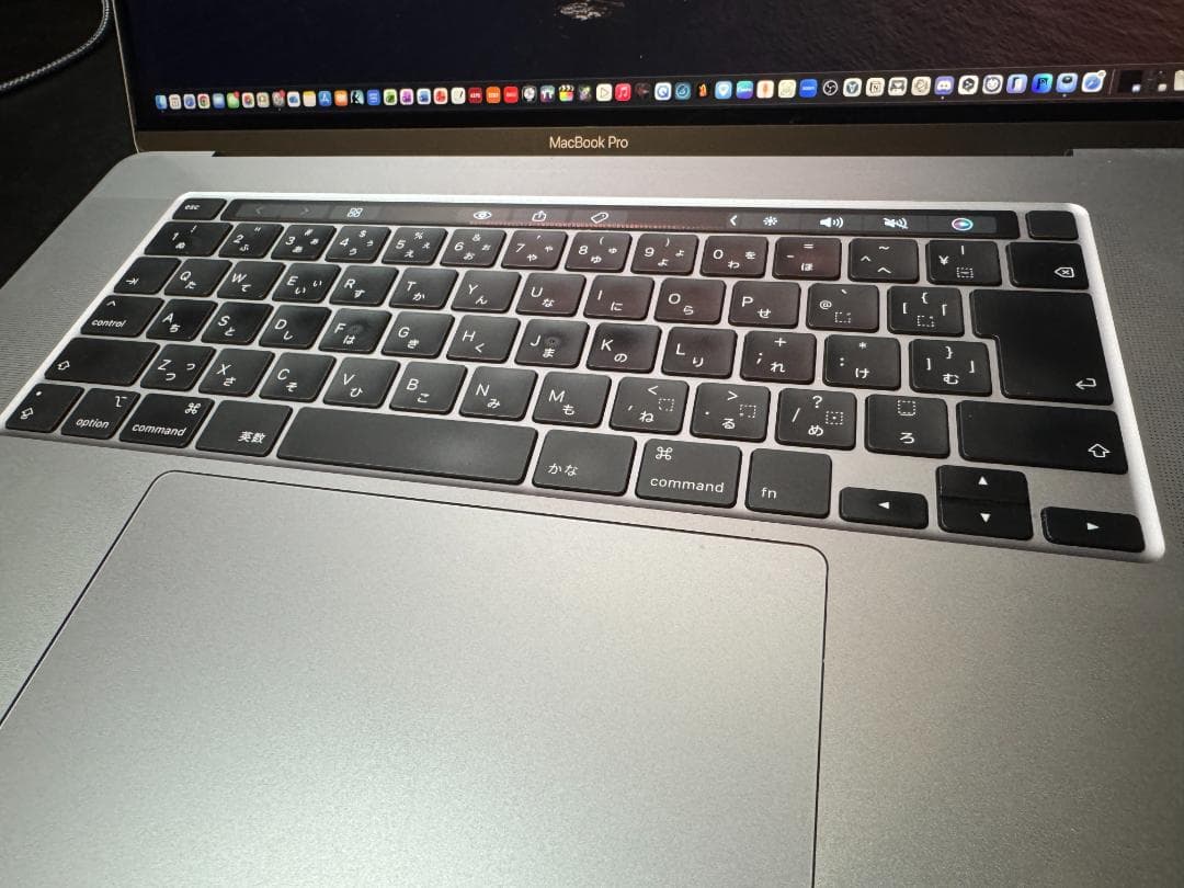 MacBook Pro 16 2019 Core i9_1TB/充放電239回