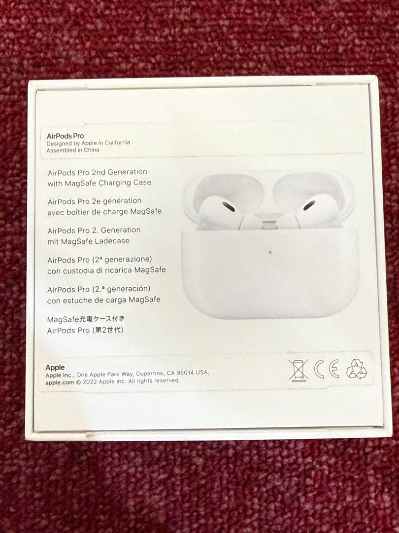 ［美品］Apple AirPods Pro 2 本体 第2世代MQD83J/A