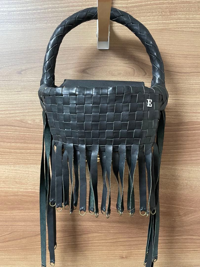 ebagos フリンジ付きミニショルダー