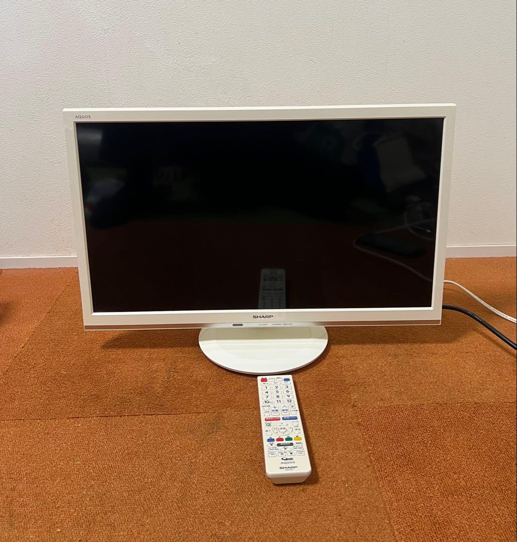 シャープ 液晶テレビ 24V型 外付HDD対応(裏番組録画) LC-24P5