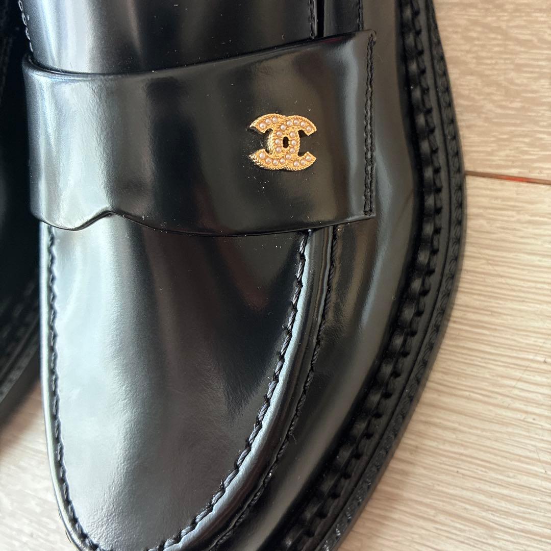新品•未使用　今季　CHANEL シャネル　ローファー　サイズ23.5-24