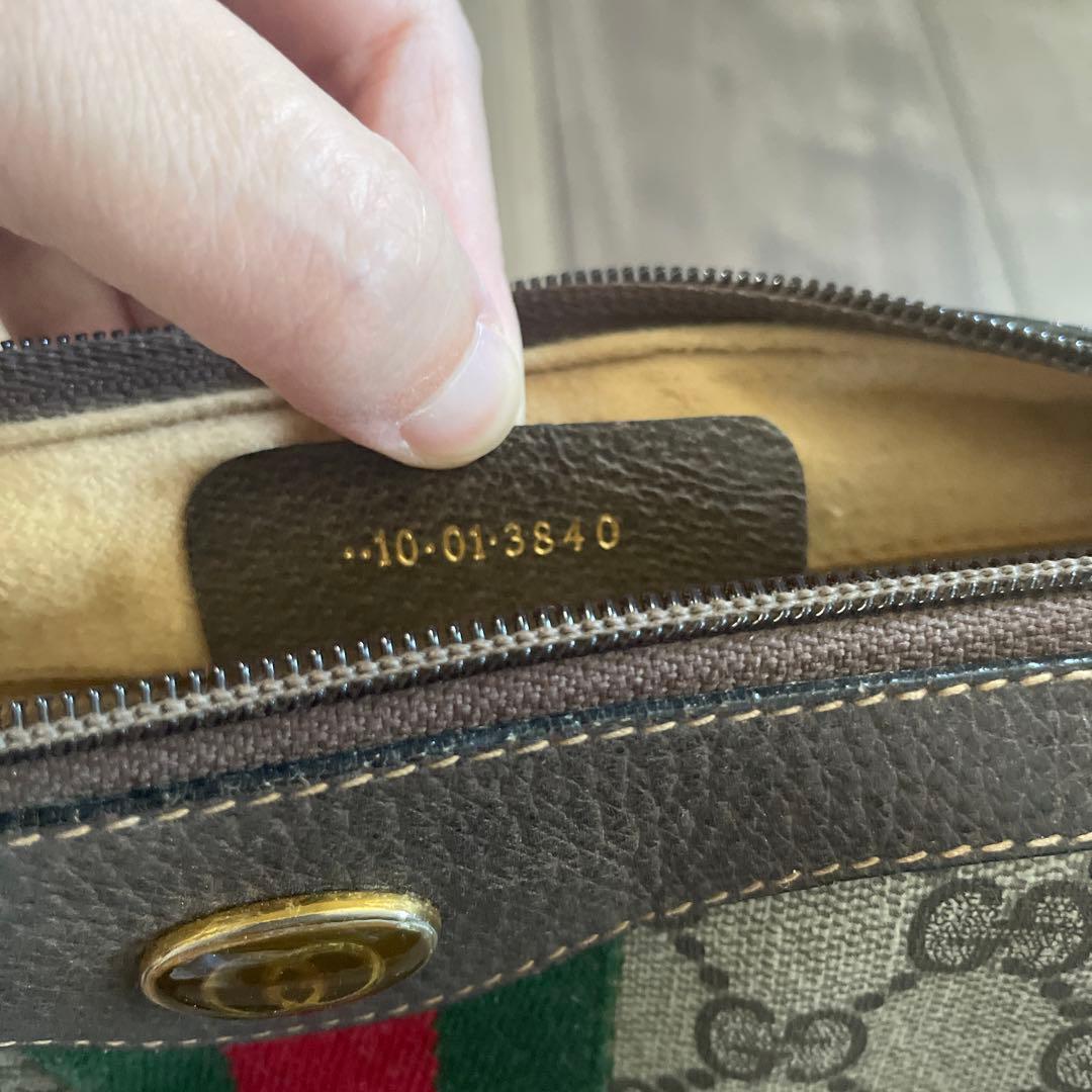 オールドグッチ　ショルダーバッグ　ハーフムーン