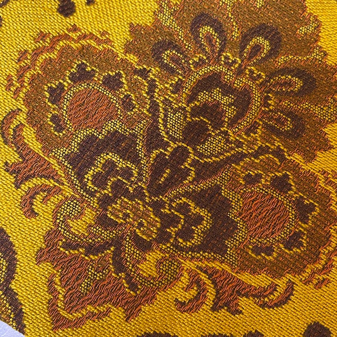 ヴィンテージ カーテン　ミッドセンチュリー　東欧　北欧　ファブリック　生地　布