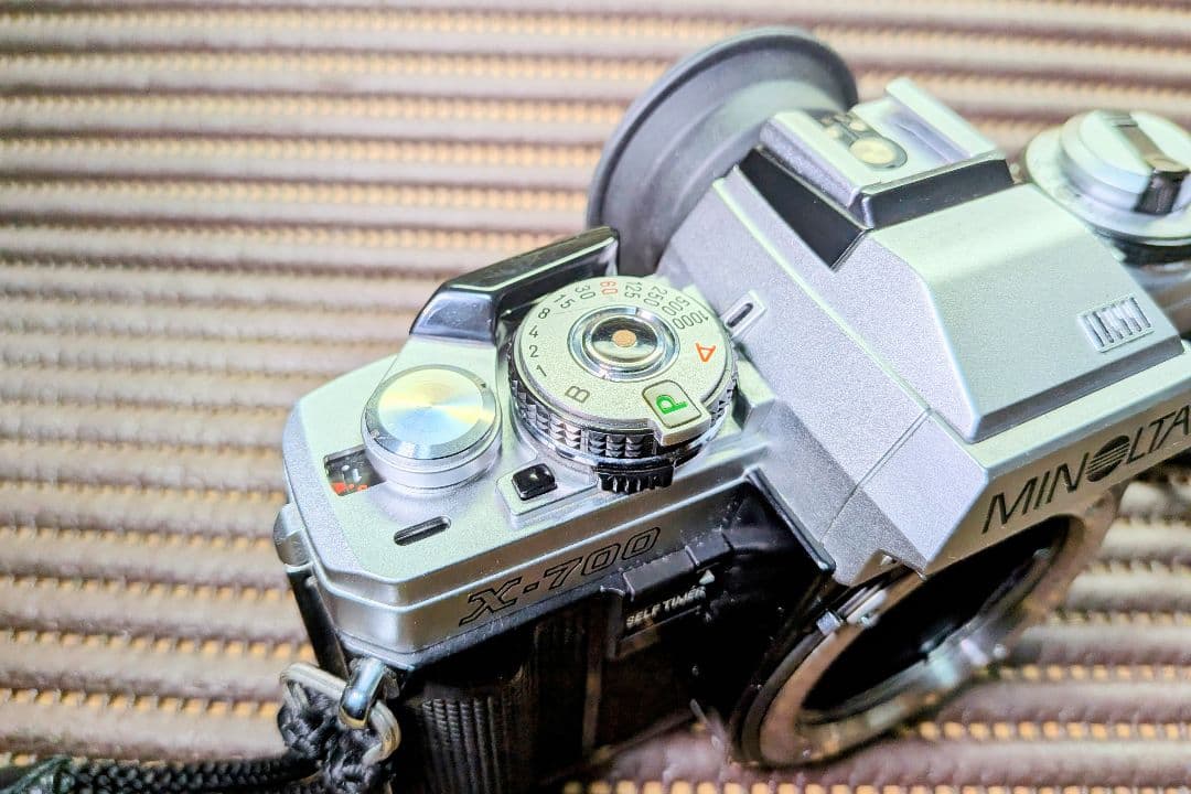 ミノルタ MINOLTA X-700 シルバー　レンズ付き