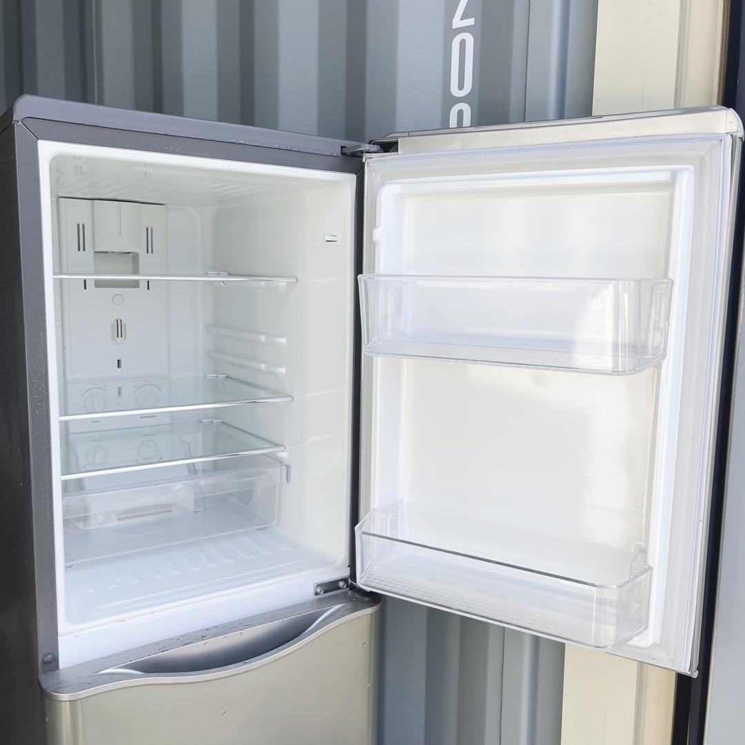 83取付無料！大宇 レトロ風おしゃれデザイン高性能シルバー冷蔵庫！