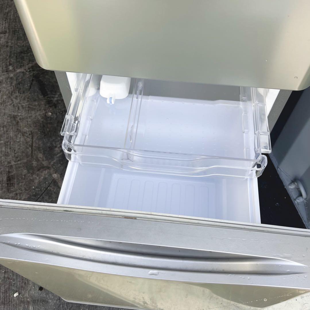 83取付無料！大宇 レトロ風おしゃれデザイン高性能シルバー冷蔵庫！