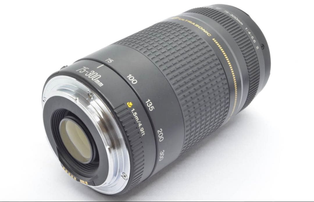 デジタル一眼レフカメラ☆人気の望遠レンズ☆Canon EF75-300㎜☆