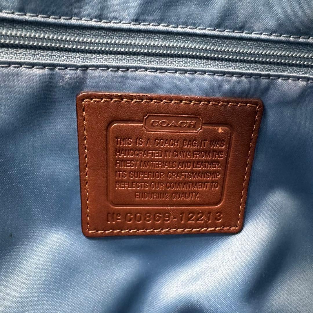 バッグ vintage coach Patchwork Shoulder Bag