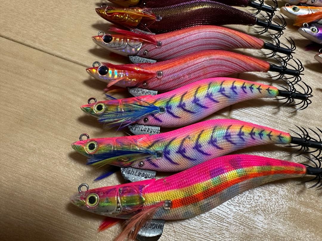 ダートマックス　3.5 14本、エギ王、パタパタ