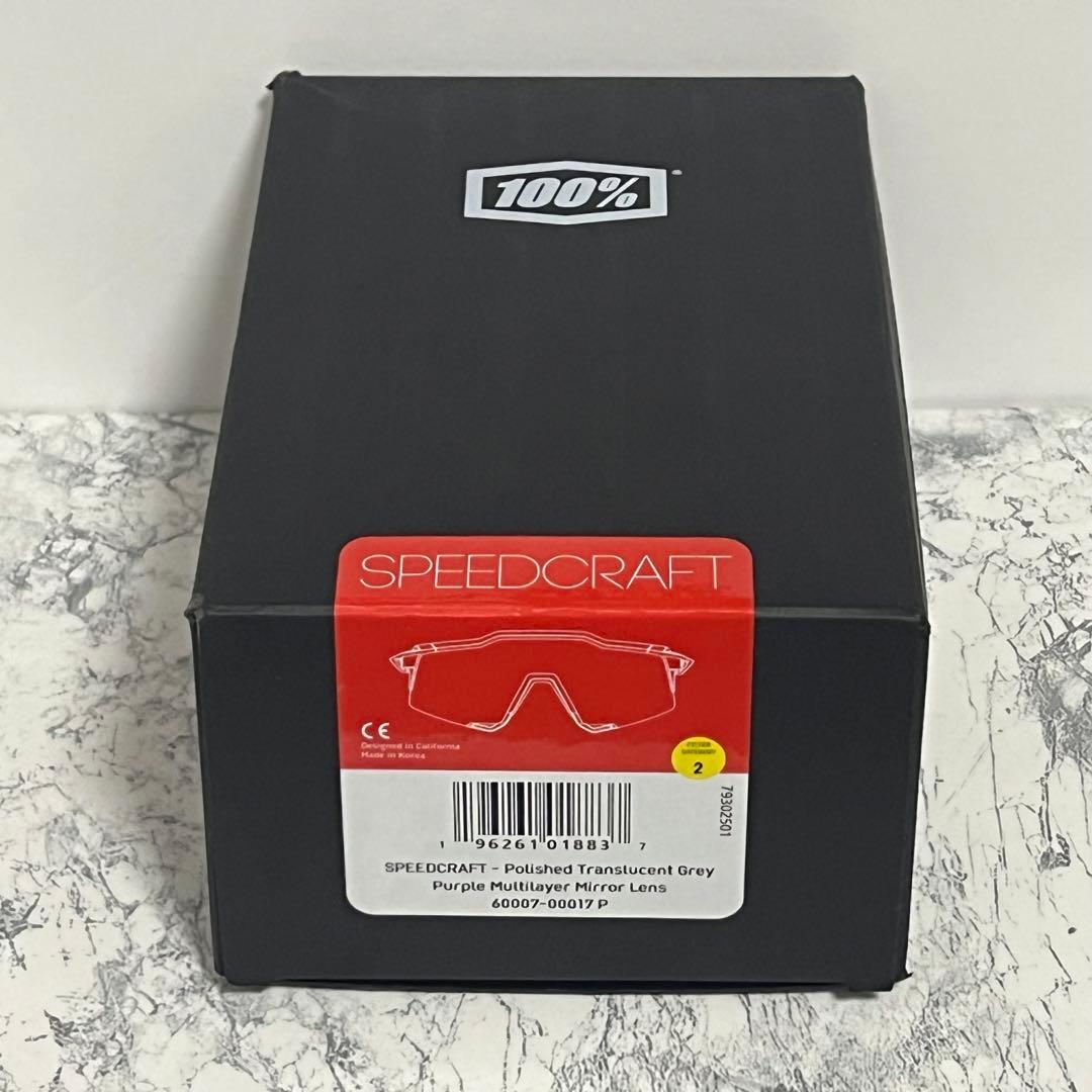 最新版 100% ワンハンドレッド サングラス SPEEDCRAFT Tokyo