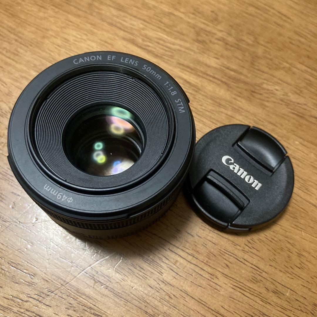 Canon EF 50mm f/1.8 STM レンズ　単焦点レンズ