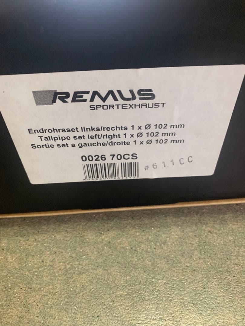 REMUS ステンレススチール マフラー　cx-3