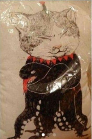 【新品未開封】希少 ヒグチユウコ ギュスターヴくんクッション 完売品