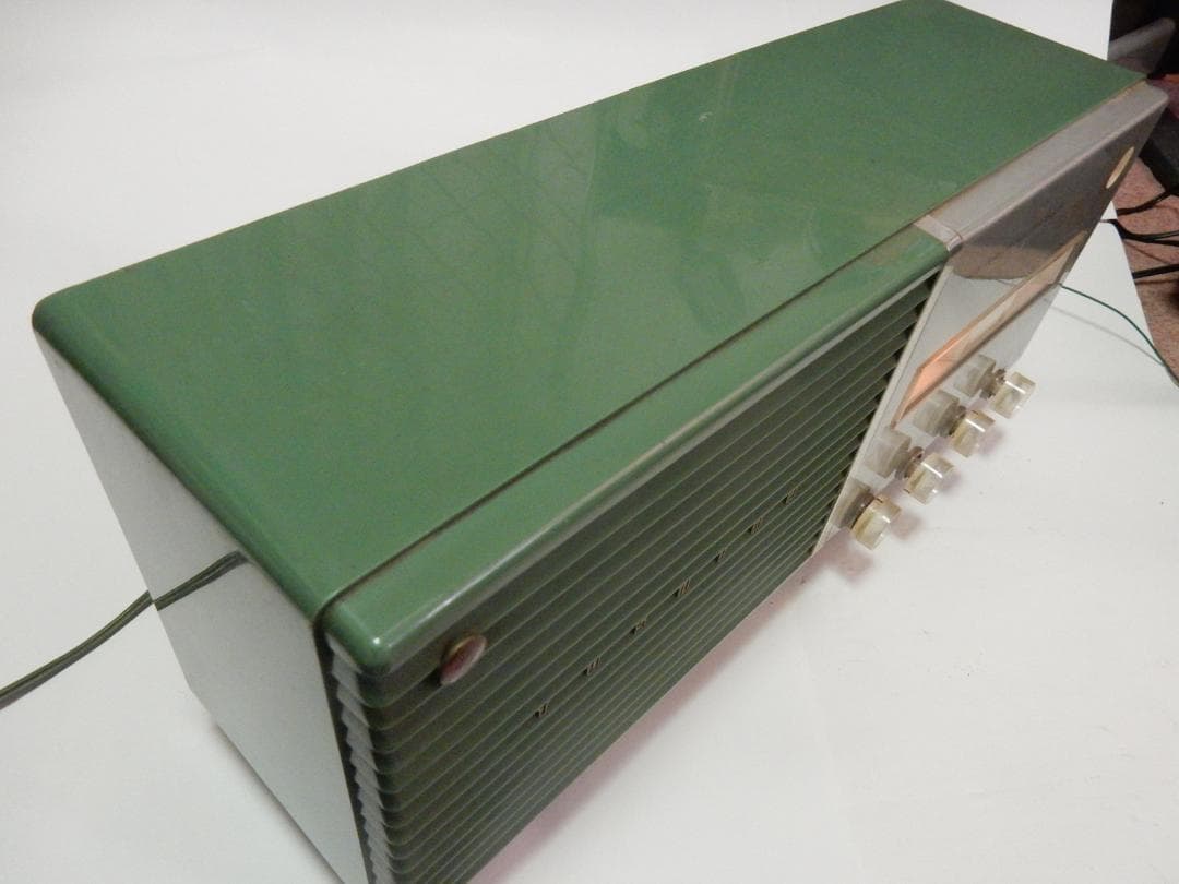 真空管ラジオ　マツダラジオ　うぐいすSS　東芝　よく鳴ります