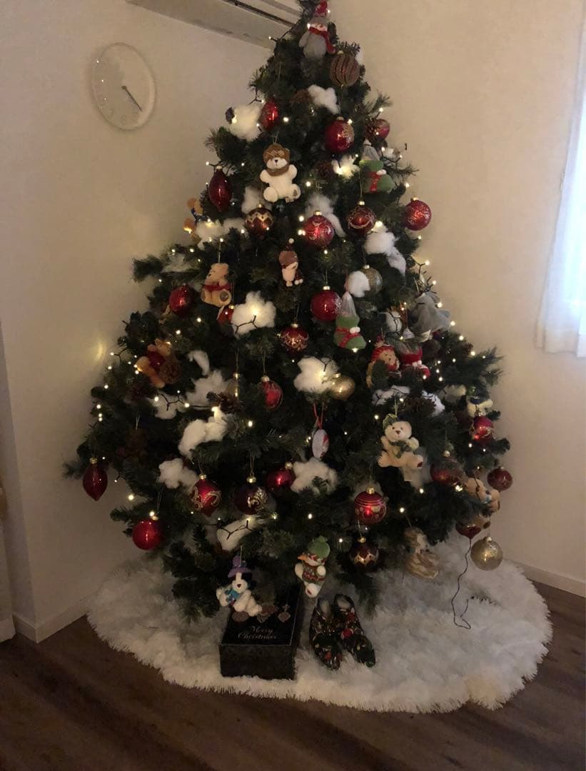 大阪引取り限定！総額6万円相当！超リアルなクリスマスツリーとオーナメントセット