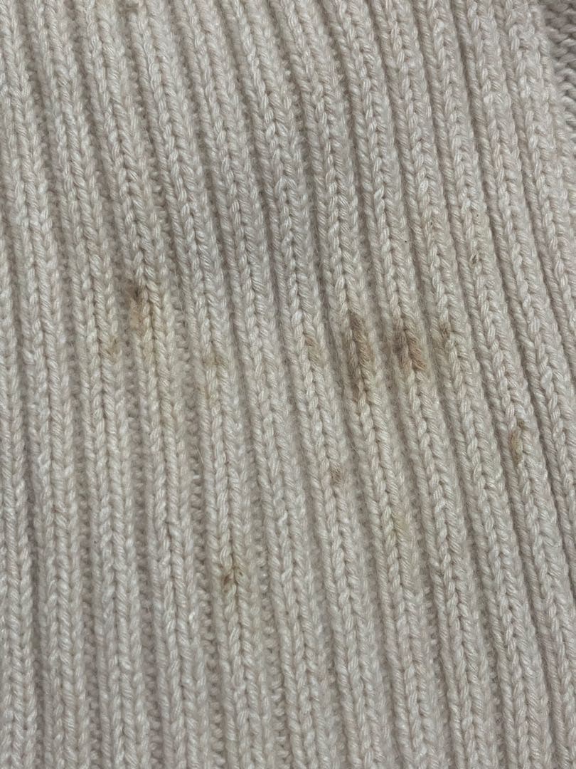 HERMES マルジェラ期 カシミヤ シルク ニット カーディガン L