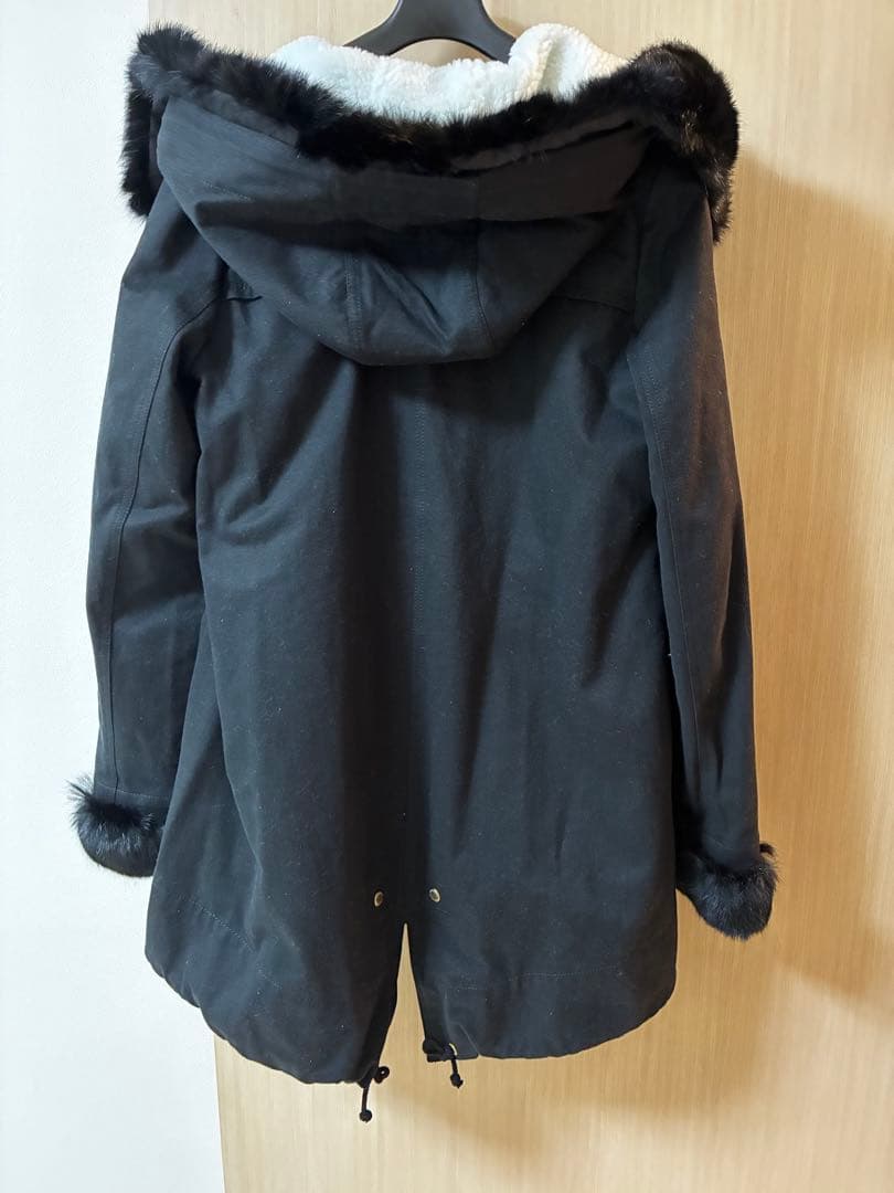 バーバリー　BLUE LABEL フード付きモッズコート　週末のみ値下げ中！