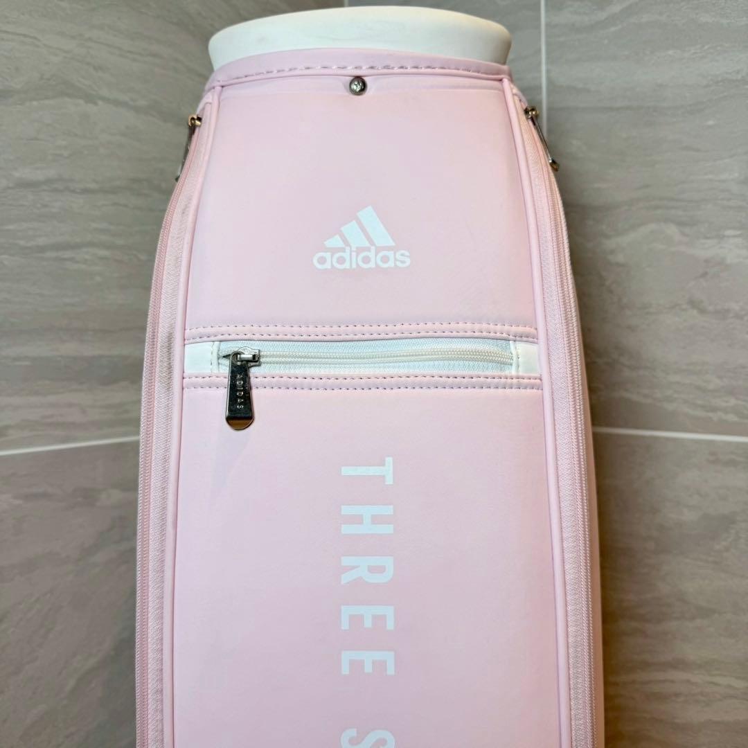 ADIDAS スリーストライプ　キャディバッグ