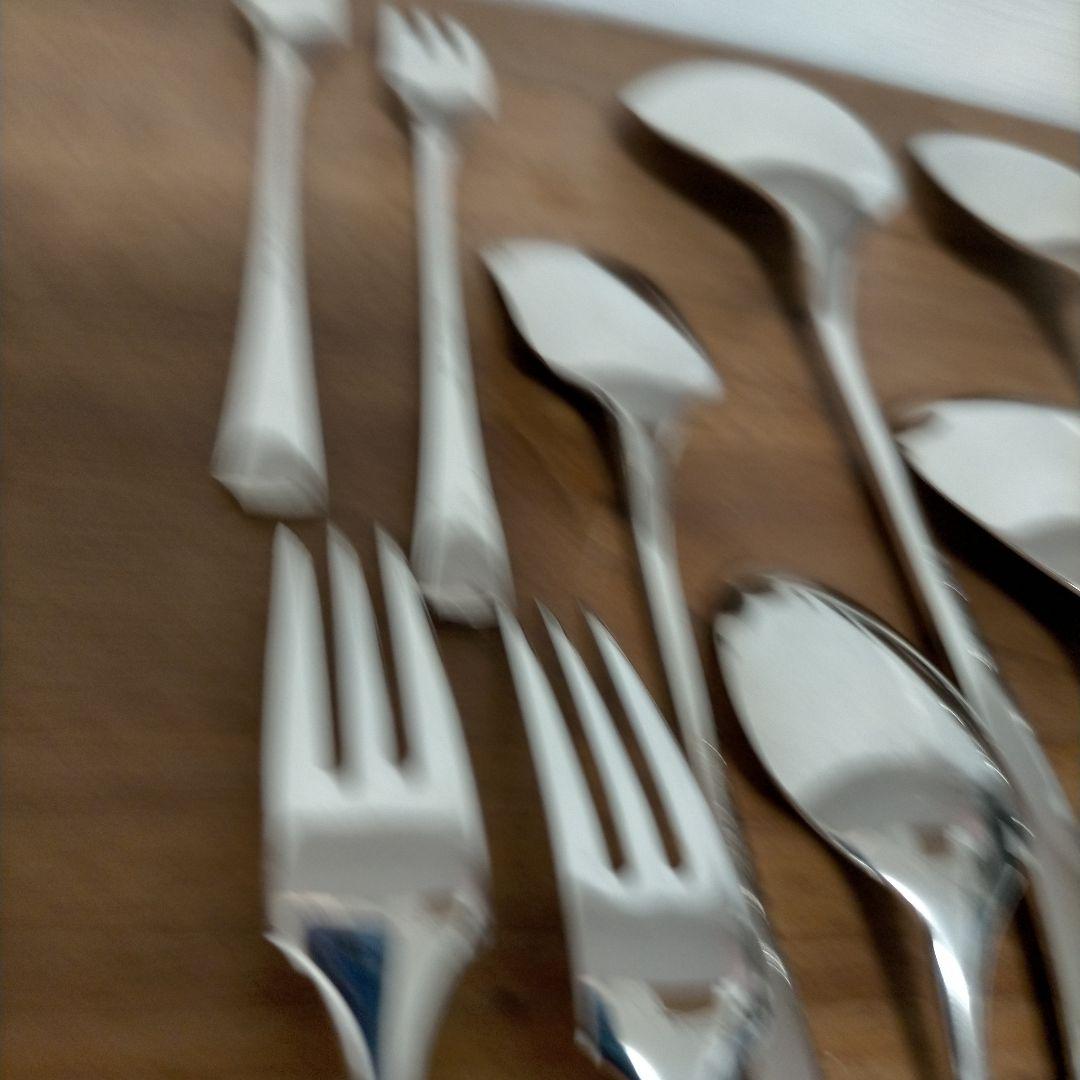 純銀ラッキーウッド シドニー 16本カトラリーセット