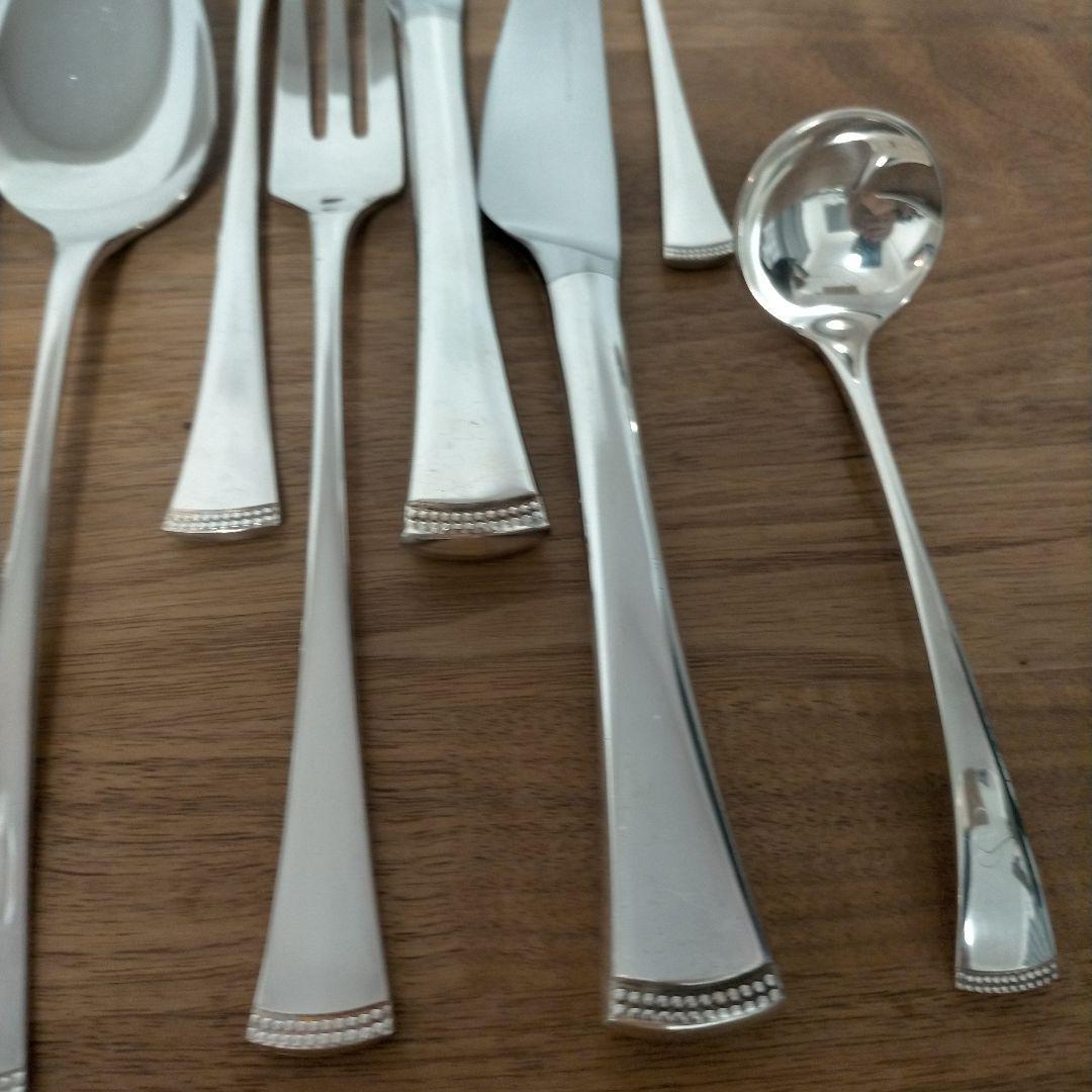 純銀ラッキーウッド シドニー 16本カトラリーセット