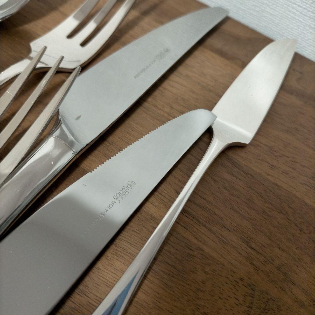 純銀ラッキーウッド シドニー 16本カトラリーセット