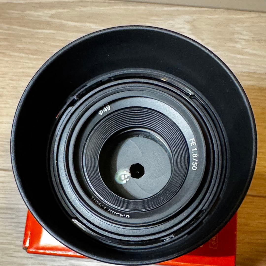 SONY FE 50mm F1.8 単焦点レンズ 美品、おまけ付き