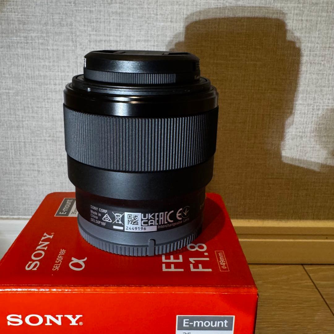 SONY FE 50mm F1.8 単焦点レンズ 美品、おまけ付き