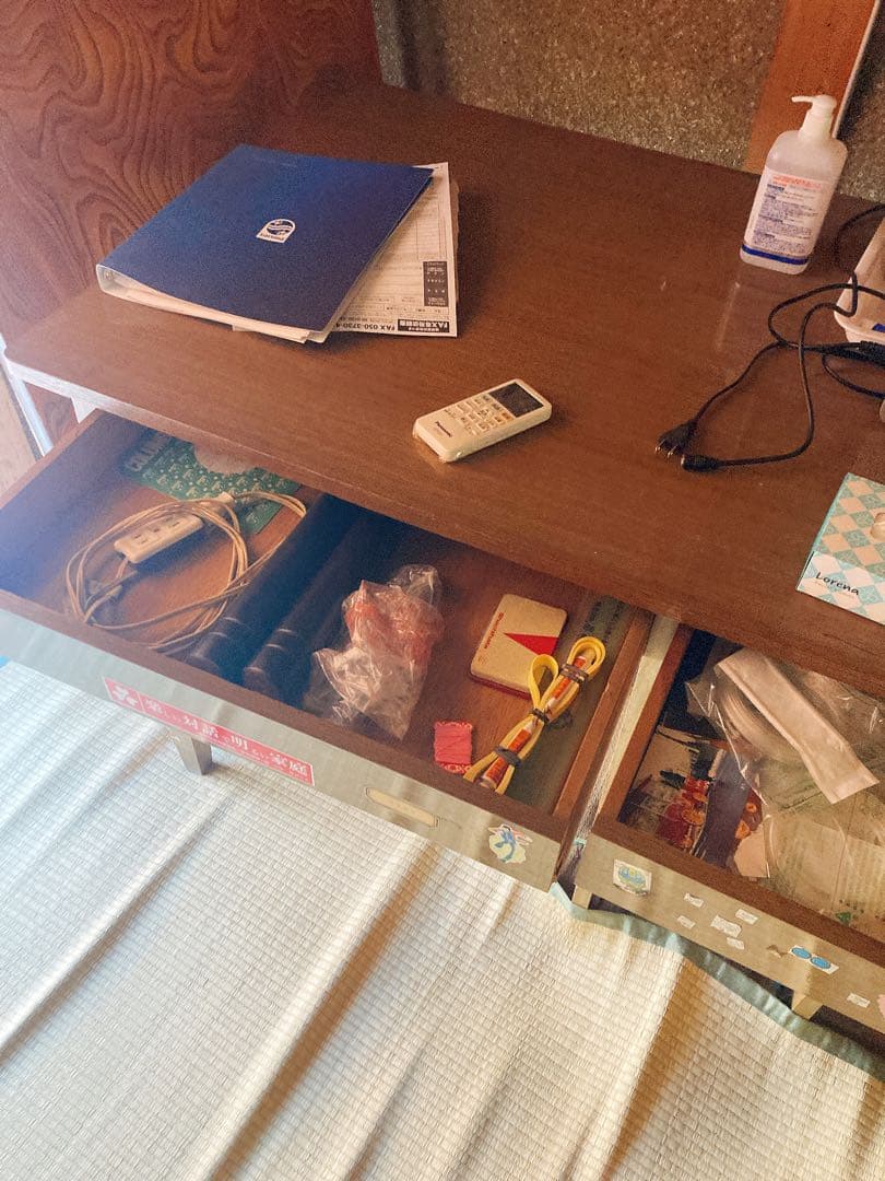 レトロ　勉強机　テーブル　インテリア