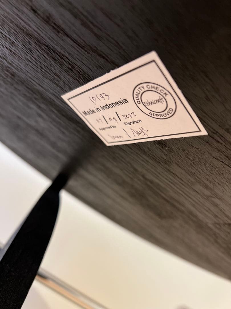 美品◼️コンランショップ　ETHNICRAFT サイドテーブル