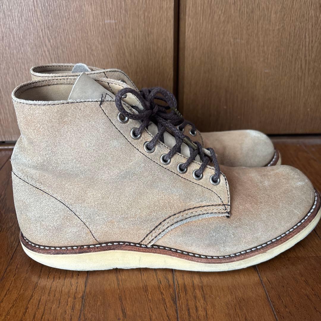 REDWINGレッドウィングスウェードブーツ8167US8ハーフ