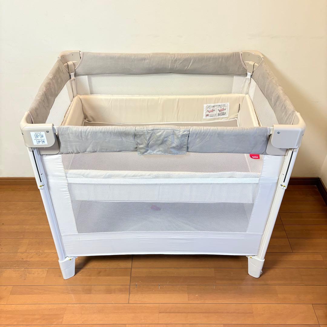 【美品・付属品完備】アップリカ ココネルエアープラス シュークリームGR