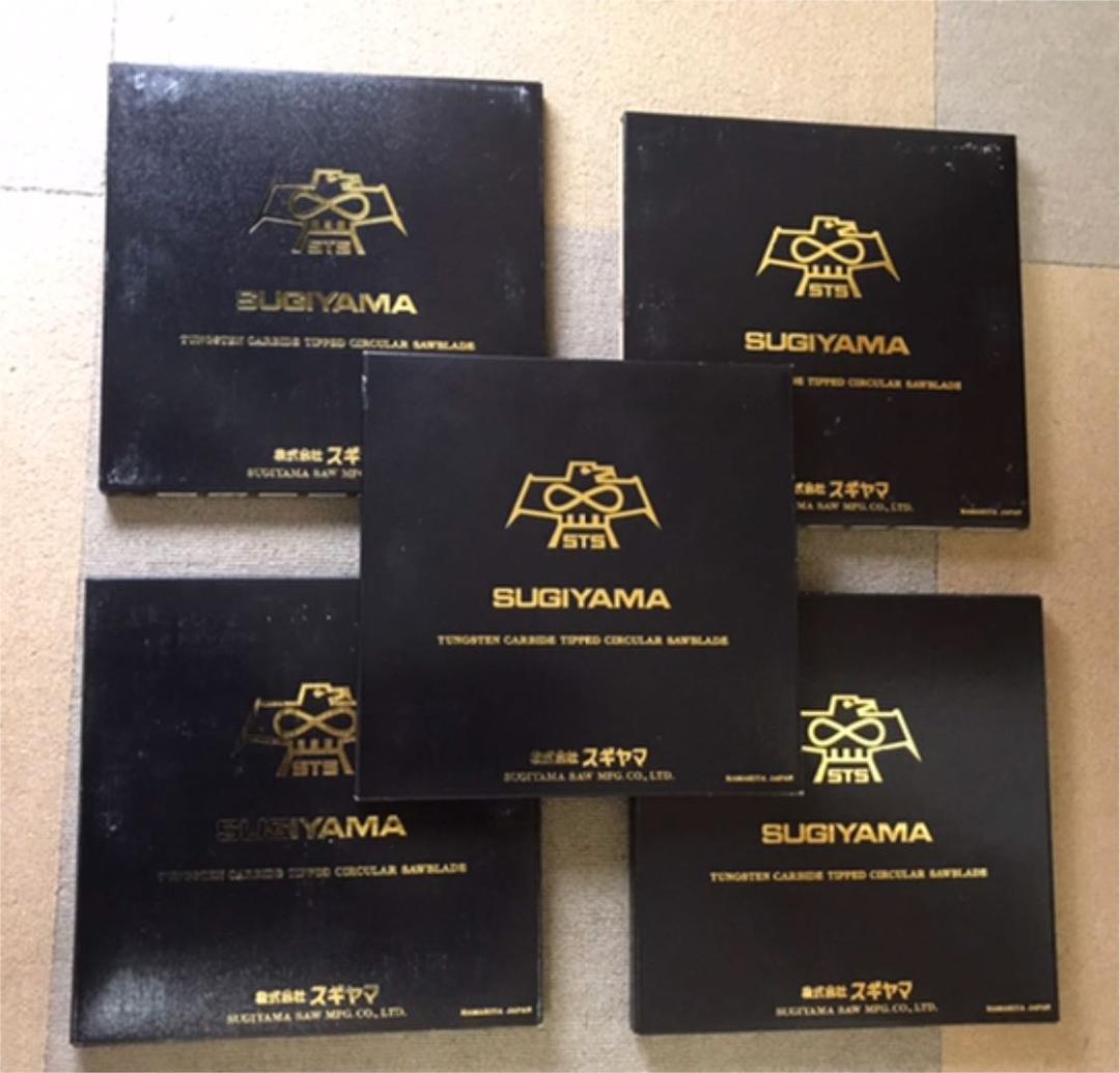 スギヤマ　タングステン　カーバイド　チップソー　最高級　　5枚セット