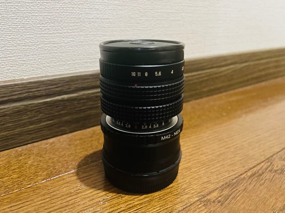 【mさん専用】ぐるぐるボケレンズ　ヘリオス　44-2　M42アダプター付