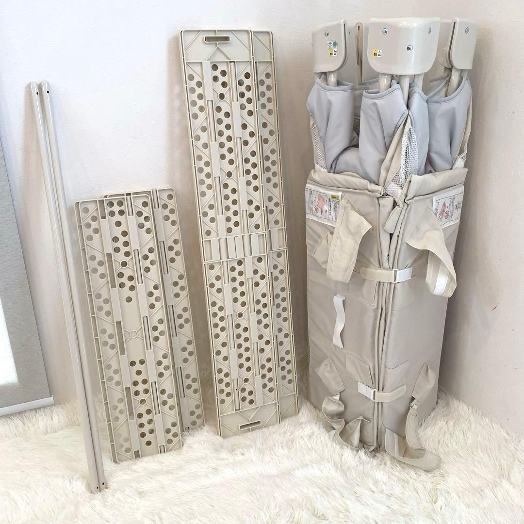 ✨未使用級✨アップリカ ココネルエアー AB ベビーベッド 折りたたみ 収納